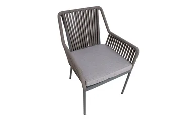 Andros Utestol Grå/Taupe - Utemöbler & utemiljö - Utestol & trädgårdsstol - Matstol & karmstol utomhus