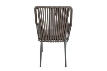 Andros Utestol Grå/Taupe - Utemöbler & utemiljö - Utestol & trädgårdsstol - Matstol & karmstol utomhus