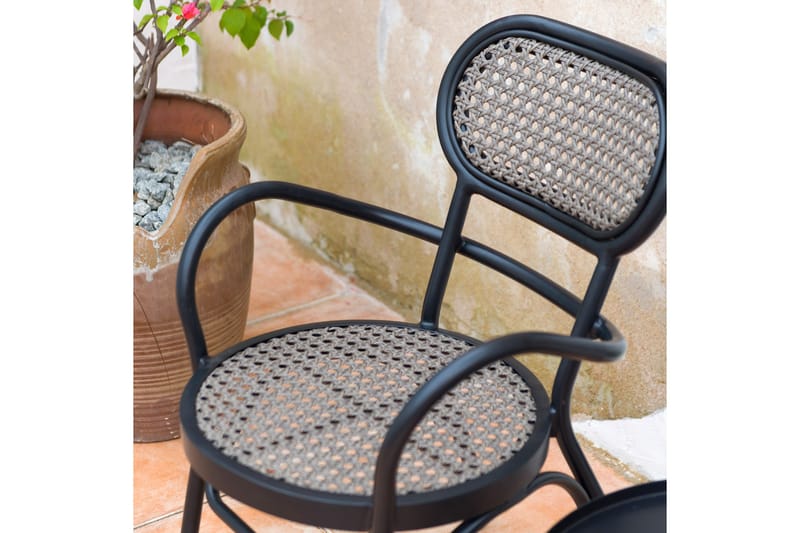 Bolgheri Utestol Brun/Svart - Utemöbler & utemiljö - Utestol & trädgårdsstol - Matstol & karmstol utomhus