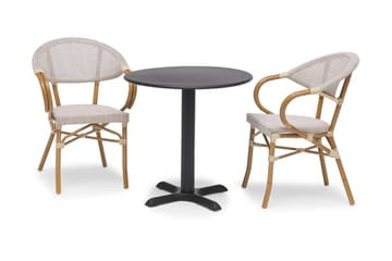 Caféstol Hillerstorp - Grå - Utemöbler & utemiljö - Utestol & trädgårdsstol - Matstol & karmstol utomhus