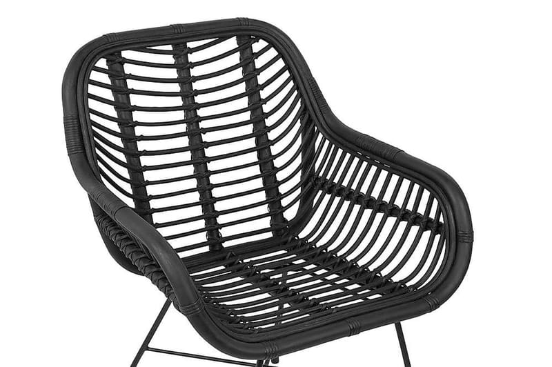 Canora Trädgårdsstol 51 cm - Svart - Utemöbler & utemiljö - Utestol & trädgårdsstol - Matstol & karmstol utomhus