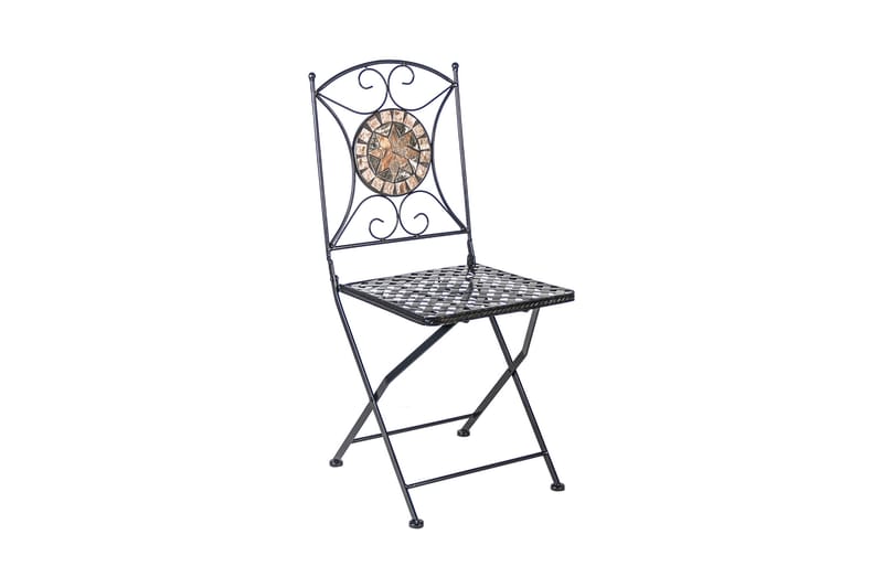 Chair Mosaic 36x36xh70 cm Ihopfällbar - Balkongstol - Matstol & karmstol utomhus