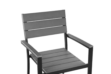 Como Trädgårdsstol 6 St 55 cm - Svart - Utemöbler & utemiljö - Utestol & trädgårdsstol - Matstol & karmstol utomhus