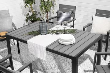 Como Trädgårdsstol 6 St 55 cm - Svart - Utemöbler & utemiljö - Utestol & trädgårdsstol - Matstol & karmstol utomhus