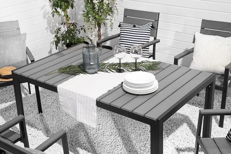 Como Trädgårdsstol 6 St 55 cm - Svart - Utemöbler & utemiljö - Utestol & trädgårdsstol - Matstol & karmstol utomhus