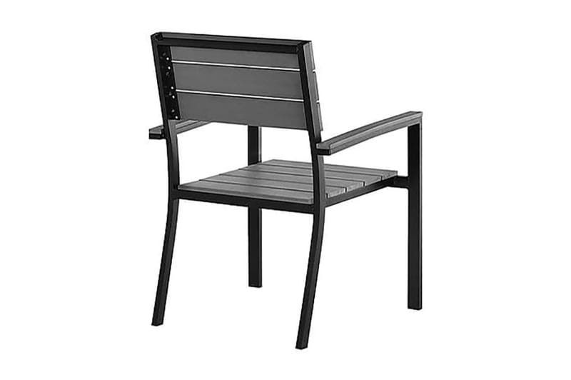 Como Trädgårdsstol 6 St 55 cm - Svart - Utemöbler & utemiljö - Utestol & trädgårdsstol - Matstol & karmstol utomhus