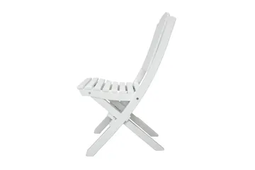 Delpino Klappstol Utomhus - Vit - Utemöbler & utemiljö - Utestol & trädgårdsstol - Matstol & karmstol utomhus