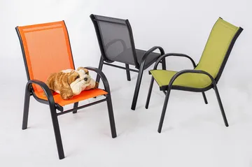 Dublin Kid Barnstol Utomhus - Svart/Grå - Utemöbler & utemiljö - Utestol & trädgårdsstol - Matstol & karmstol utomhus