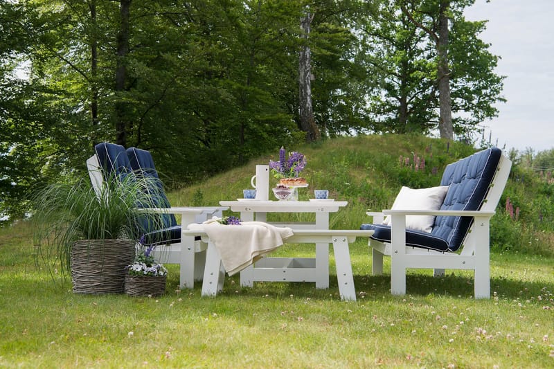 Fåtölj Herrgård med Armstöd Vit - Hillerstorp - Balkongstol - Matstol & karmstol utomhus