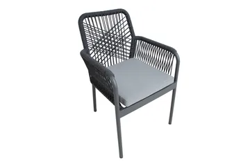 Hela Utestol Grå - Utemöbler & utemiljö - Utestol & trädgårdsstol - Matstol & karmstol utomhus