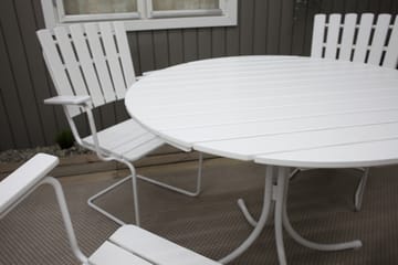 Karmstol Utomhus Vaxholm Vit - KWA - Utemöbler & utemiljö - Utestol & trädgårdsstol - Matstol & karmstol utomhus