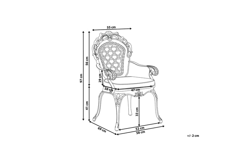Lagunilla Trädgårdsstol 2-pack - Brun - Utemöbler & utemiljö - Utestol & trädgårdsstol - Matstol & karmstol utomhus