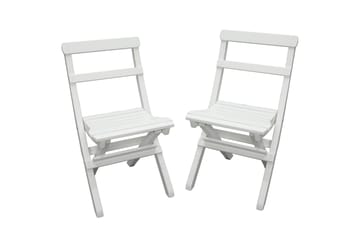 Larios Klappstol Utomhus - Vit - Utemöbler & utemiljö - Utestol & trädgårdsstol - Matstol & karmstol utomhus