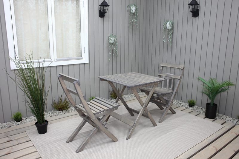 Larios Matstol Utomhus - Grå - Utemöbler & utemiljö - Utestol & trädgårdsstol - Matstol & karmstol utomhus