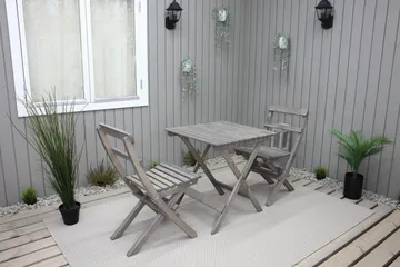 Larios Matstol Utomhus - Grå - Utemöbler & utemiljö - Utestol & trädgårdsstol - Matstol & karmstol utomhus