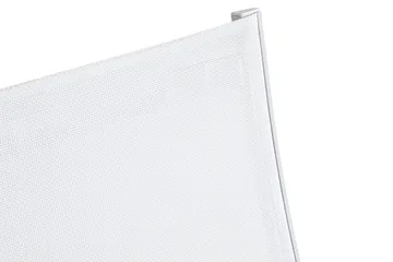 Las Karmstol Utomhus Vegas - Vit/beige - Utemöbler & utemiljö - Utestol & trädgårdsstol - Matstol & karmstol utomhus