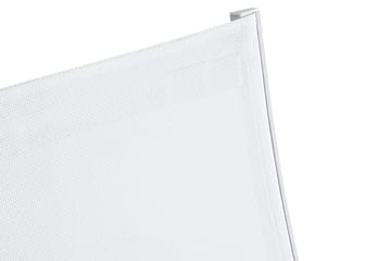 Las Karmstol Utomhus Vegas - Vit/beige - Utemöbler & utemiljö - Utestol & trädgårdsstol - Matstol & karmstol utomhus