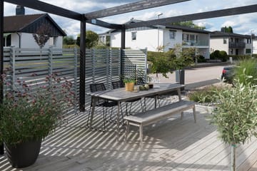 Liljearp Matstol Utomhus Svart - Hillerstorp - Utemöbler & utemiljö - Utestol & trädgårdsstol - Matstol & karmstol utomhus