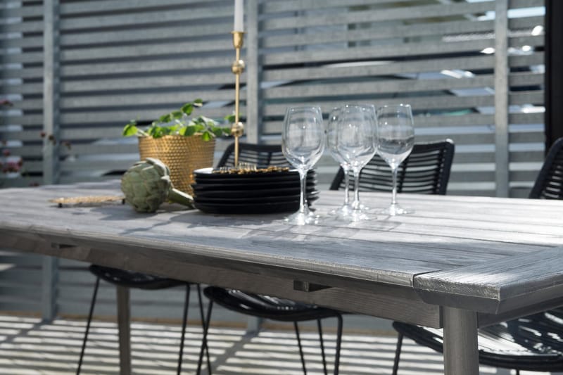 Liljearp Matstol Utomhus Svart - Hillerstorp - Utemöbler & utemiljö - Utestol & trädgårdsstol - Matstol & karmstol utomhus