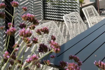 Liljearp Matstol Utomhus Vit - Hillerstorp - Utemöbler & utemiljö - Utestol & trädgårdsstol - Matstol & karmstol utomhus