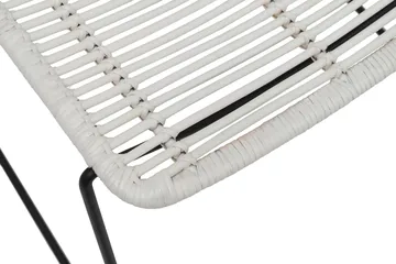 Liljearp Matstol Utomhus Vit - Hillerstorp - Utemöbler & utemiljö - Utestol & trädgårdsstol - Matstol & karmstol utomhus