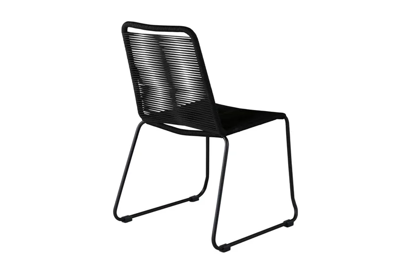Lindos Stapelstol Utomhus Svart - Venture Home - Utemöbler & utemiljö - Utestol & trädgårdsstol - Matstol & karmstol utomhus