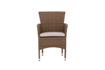 Malina Karmstol Utomhus - Brun - Utemöbler & utemiljö - Utestol & trädgårdsstol - Matstol & karmstol utomhus