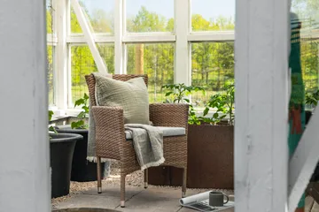 Malina Karmstol Utomhus - Brun - Utemöbler & utemiljö - Utestol & trädgårdsstol - Matstol & karmstol utomhus