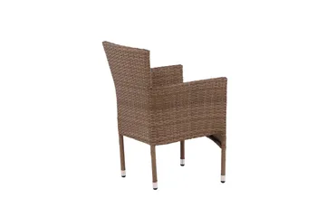 Malina Karmstol Utomhus - Brun - Utemöbler & utemiljö - Utestol & trädgårdsstol - Matstol & karmstol utomhus