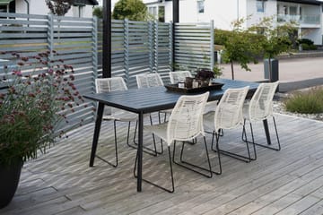 Matstol Utomhus Liljearp Vit - Hillerstorp - Utemöbler & utemiljö - Utestol & trädgårdsstol - Matstol & karmstol utomhus