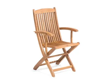 Maui Trädgårdsstol 2 St - Trä/Natur - Utemöbler & utemiljö - Utestol & trädgårdsstol - Matstol & karmstol utomhus