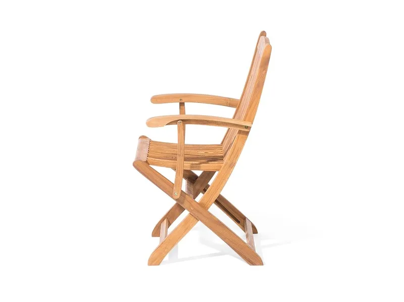 Maui Trädgårdsstol 2 St - Trä/Natur - Utemöbler & utemiljö - Utestol & trädgårdsstol - Matstol & karmstol utomhus