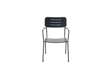 Nicke Karmstol Utomhus Svart - Venture Home - Utemöbler & utemiljö - Utestol & trädgårdsstol - Matstol & karmstol utomhus