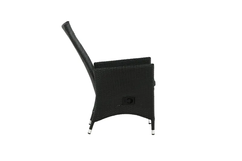 Padova Karmstol Utomhus Svart - Venture Home - Utemöbler & utemiljö - Utestol & trädgårdsstol - Matstol & karmstol utomhus