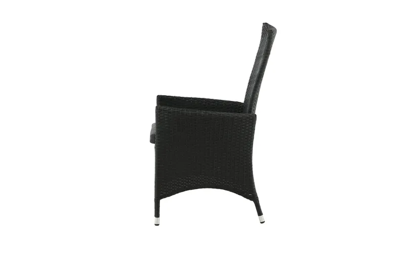 Padova Karmstol Utomhus Svart - Venture Home - Utemöbler & utemiljö - Utestol & trädgårdsstol - Matstol & karmstol utomhus