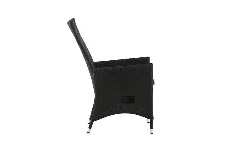 Padova Karmstol Utomhus Svart - Venture Home - Utemöbler & utemiljö - Utestol & trädgårdsstol - Matstol & karmstol utomhus