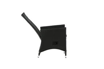 Padova Karmstol Utomhus Svart - Venture Home - Utemöbler & utemiljö - Utestol & trädgårdsstol - Matstol & karmstol utomhus