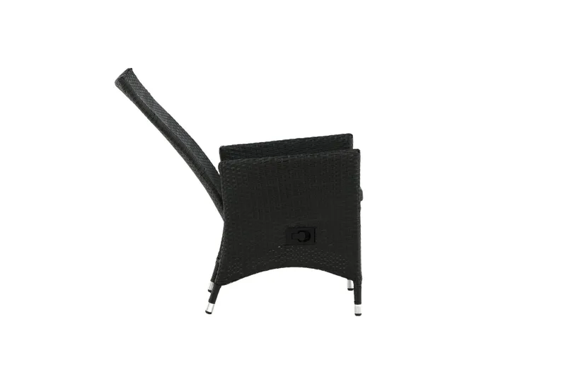 Padova Karmstol Utomhus Svart - Venture Home - Utemöbler & utemiljö - Utestol & trädgårdsstol - Matstol & karmstol utomhus