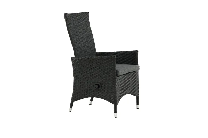 Padova Karmstol Utomhus Svart - Venture Home - Utemöbler & utemiljö - Utestol & trädgårdsstol - Matstol & karmstol utomhus