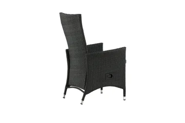 Padova Karmstol Utomhus Svart - Venture Home - Utemöbler & utemiljö - Utestol & trädgårdsstol - Matstol & karmstol utomhus