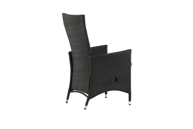 Padova Karmstol Utomhus Svart - Venture Home - Utemöbler & utemiljö - Utestol & trädgårdsstol - Matstol & karmstol utomhus