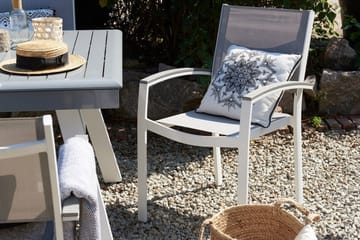 Pereta Trädgårdsstol 4 St 50 cm - Vit - Utemöbler & utemiljö - Utestol & trädgårdsstol - Matstol & karmstol utomhus