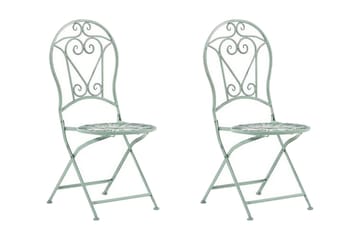 Picasso Utestol 2-pack - Grön - Utemöbler & utemiljö - Utestol & trädgårdsstol - Matstol & karmstol utomhus