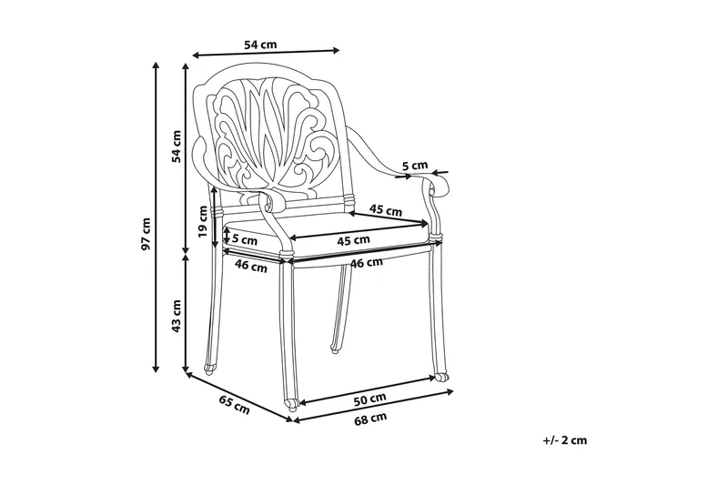 Suled Trädgårdsstol 4-pack - Brun - Utemöbler & utemiljö - Utestol & trädgårdsstol - Matstol & karmstol utomhus