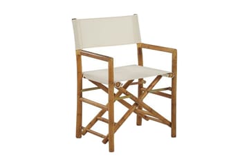 Trädgårdsstol 2 st ljust trä/beige MOLISE - Trä/natur - Utemöbler & utemiljö - Utestol & trädgårdsstol - Matstol & karmstol utomhus