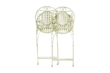 TrådgårdsUtestol 2 st Ljusgrön BIVIO - Grön - Utemöbler & utemiljö - Utestol & trädgårdsstol - Matstol & karmstol utomhus