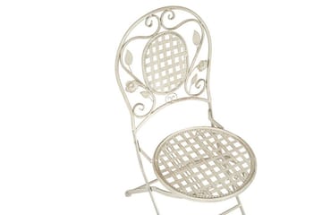 TrådgårdsUtestol 4 st krämvit BIVIO - Vit - Utemöbler & utemiljö - Utestol & trädgårdsstol - Matstol & karmstol utomhus