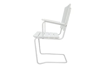 Vaxholm Karmstol Utomhus Vit - KWA - Utemöbler & utemiljö - Utestol & trädgårdsstol - Matstol & karmstol utomhus