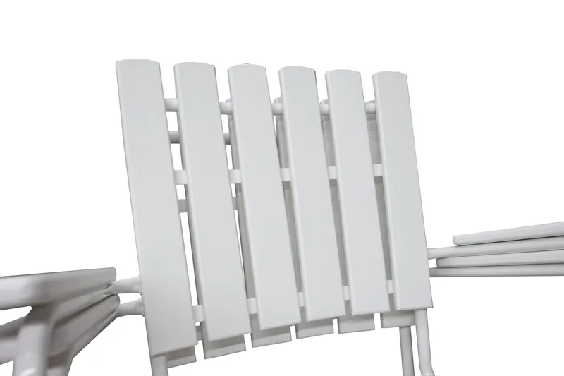 Vaxholm Karmstol Utomhus Vit - KWA - Utemöbler & utemiljö - Utestol & trädgårdsstol - Matstol & karmstol utomhus