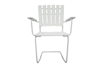 Vaxholm Karmstol Utomhus Vit - KWA - Utemöbler & utemiljö - Utestol & trädgårdsstol - Matstol & karmstol utomhus